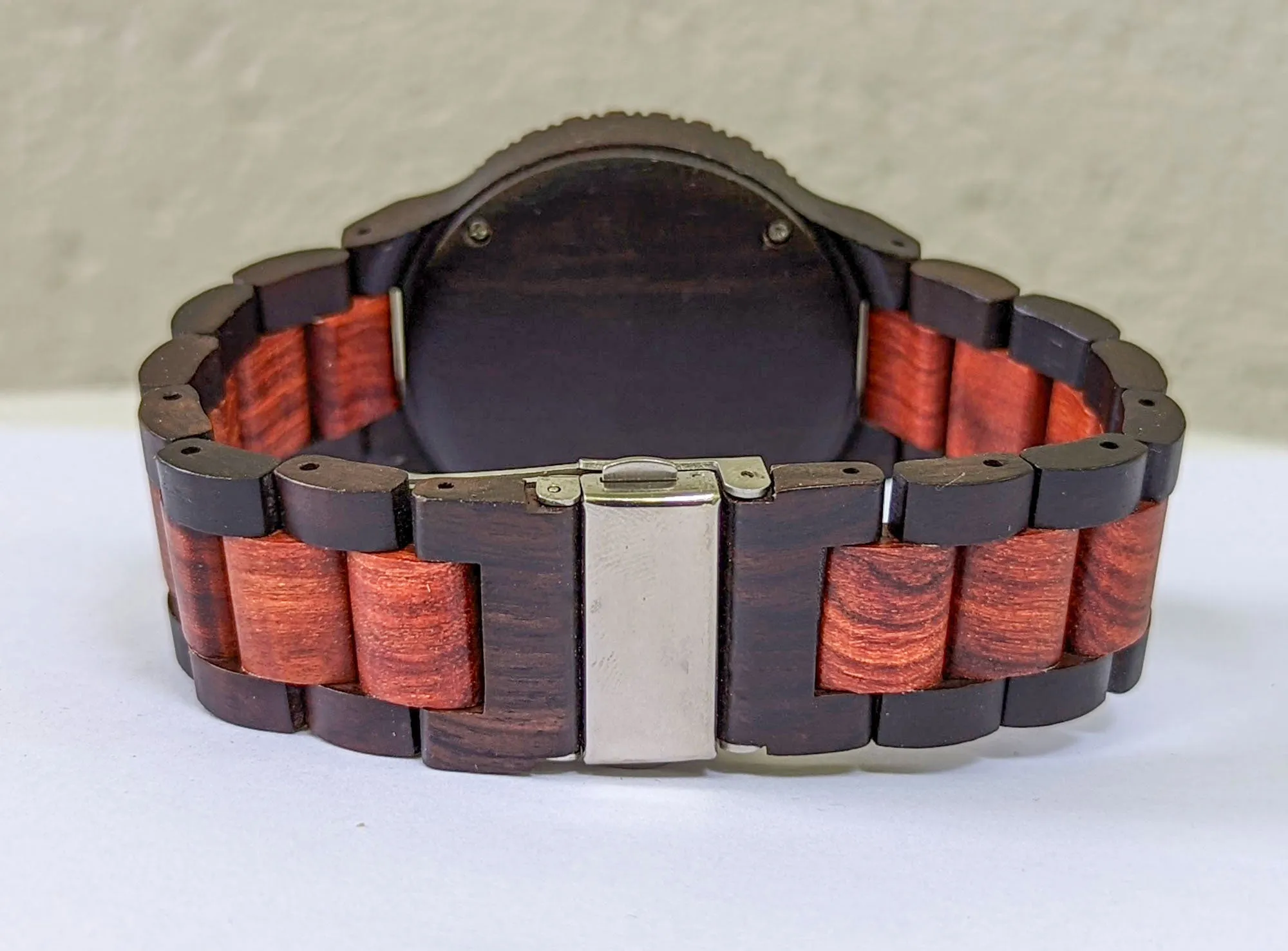 Groomsmen Set of 5 Wooden Watch Red | Justo