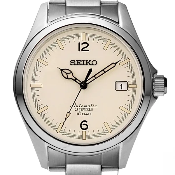Seiko X TiCTAC 40th Anniversary Limited Edition Mechanical Automatic Ivory SZSB032
