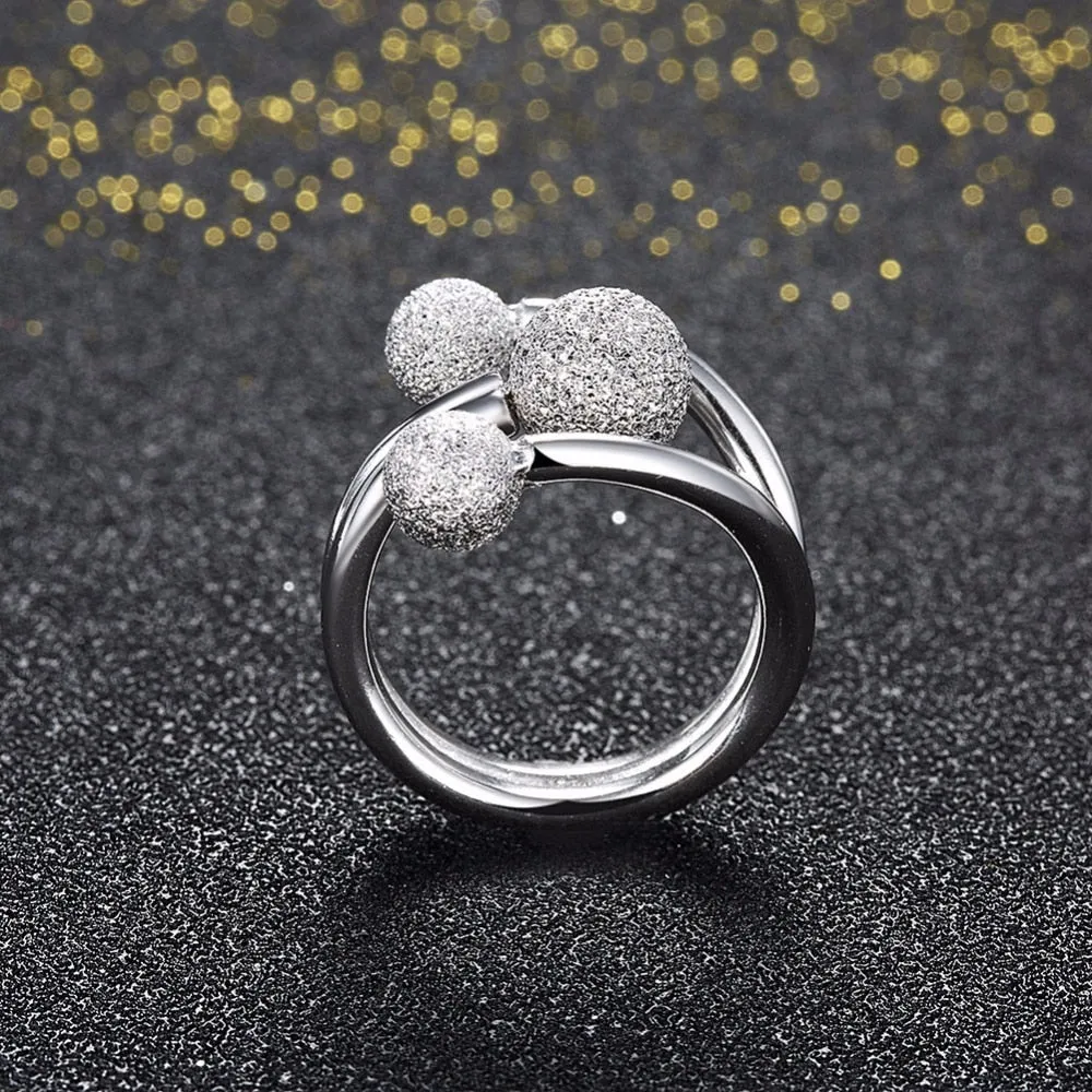 Wrap-Around Orb Ring